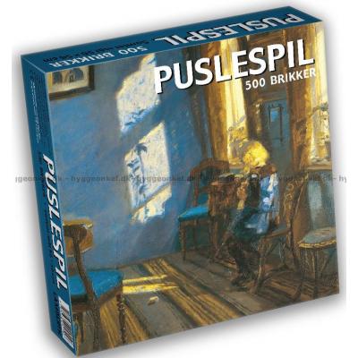 A. Ancher: Solskin i den blå stue, 500 brikker