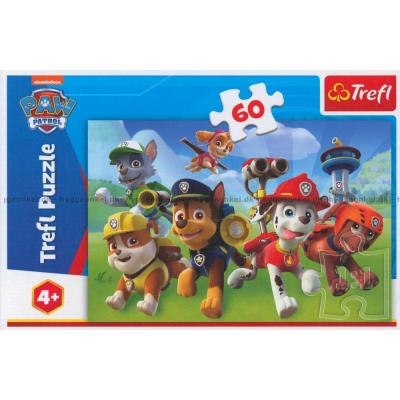 Paw Patrol: Samlet, 60 brikker