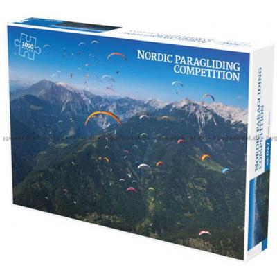 Nordisk paragliding konkurrence, 1000 brikker