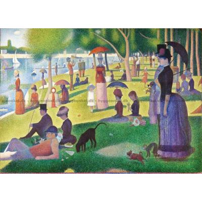 Seurat: A Sunday Afternoon on the Island of La Grande Jatte - Kunst, 1000 brikker