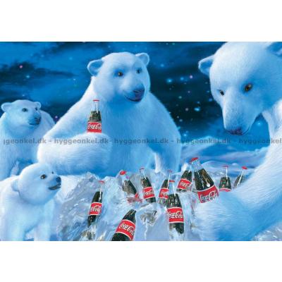 Billede af Coca-Cola: Isbjørne, 1000 brikker