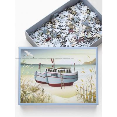 Billede af Fiskebåde, 1000 brikker