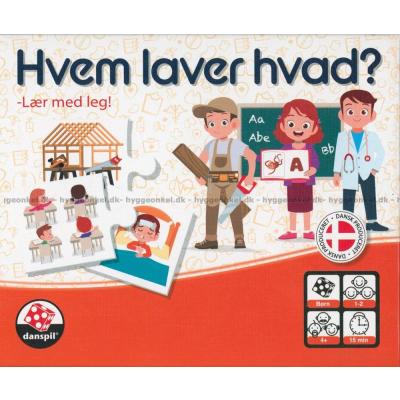 Hvem laver hvad?, 20 brikker