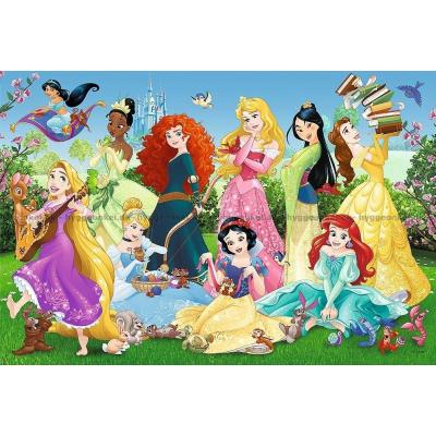 Billede af Disney prinsesser: Hygger sig i haven, 100 brikker