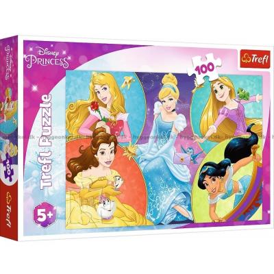 Disney prinsesser: Collage, 100 brikker