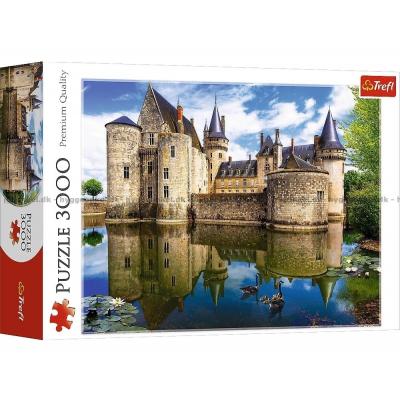 Frankrig: Chateau de Sully-sur-Loire, 3000 brikker
