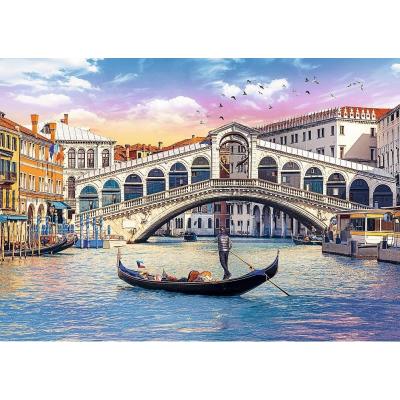 Billede af Venedig: Rialto broen, 500 brikker