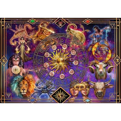 Billede af Marchetti: Spiral puslespil - Stjernetegn, 1040 brikker