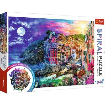 L. Stewart: Spiral puslespil - Den magiske kyst, 1040 brikker
