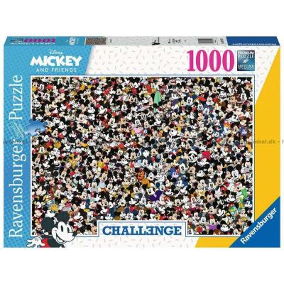 Disney: Mickey overalt, 1000 brikker