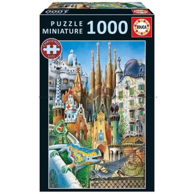 Gaudi: Collage - Miniature, 1000 brikker