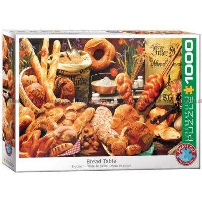 Bordet med brød, 1000 brikker