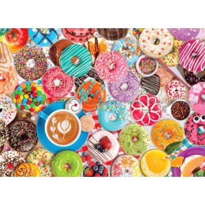 Billede af Donuts, 1000 brikker