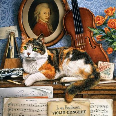 Tristram: Katten Gerschwin, 1000 brikker