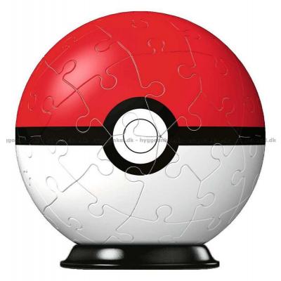Billede af 3D: Pokemon Pokeballs - Classic, 54 brikker