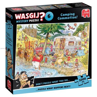 Mystery 6: Camping kaos, 1000 brikker