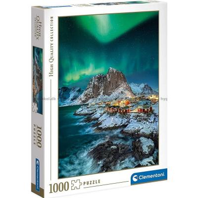 Norge: Lofoten - Nordlys, 1000 brikker