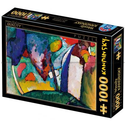 Kandinsky: Waterfall, 1000 brikker