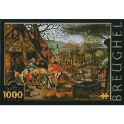 Brueghel: Efterår, 1000 brikker