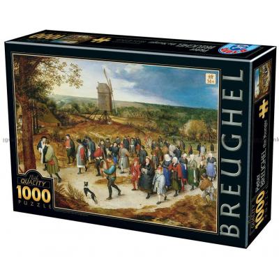 Brueghel: Bryllups optoget, 1000 brikker