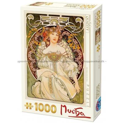 Mucha: Drømmer, 1000 brikker