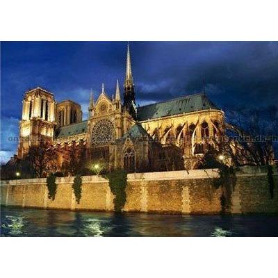 Paris: Notre Dame katedralen, 1000 brikker