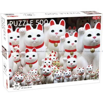 Japan: Maneki Neko, 500 brikker