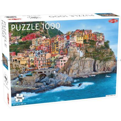 Italien: Cinque Terre, 1000 brikker