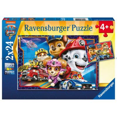 Paw Patrol: Altid klar, 2x24 brikker