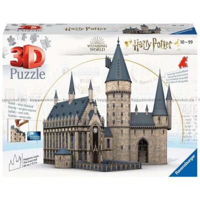 3D: Harry Potter - Hogwarts slottet, 540 brikker