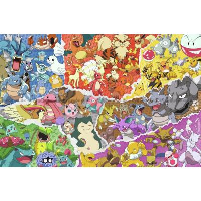 Billede af Pokemon collage, 5000 brikker