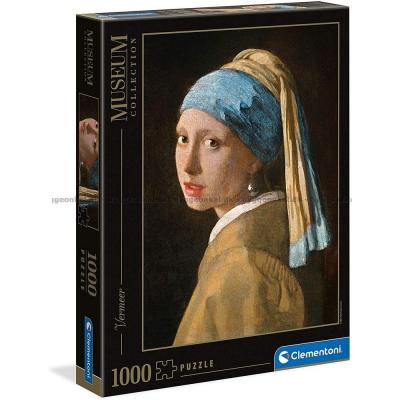 Johannes Vermeer: Pige med perleørering - Kunst, 1000 brikker