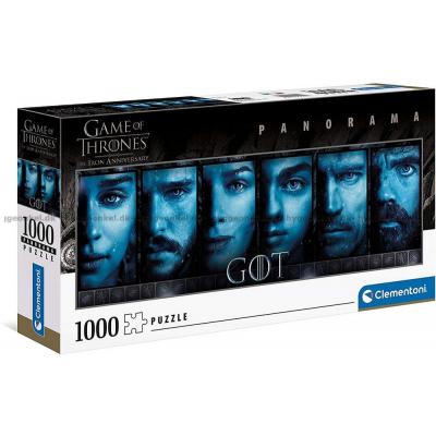 Game of Thrones - Panorama, 1000 brikker