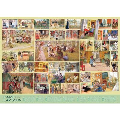 Billede af Carl Larsson: Collage, 1000 brikker