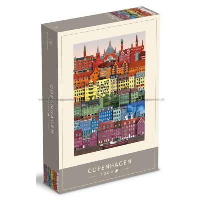 Schwartz: København - Regnbue, 1000 brikker
