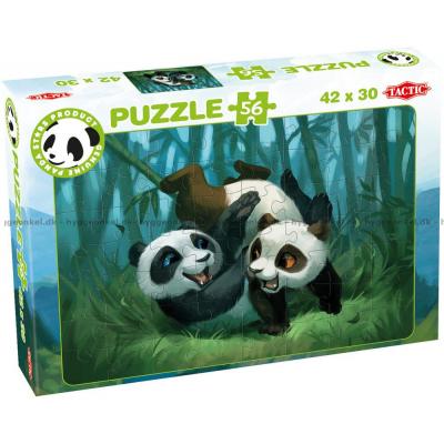 Panda: Tid til leg, 56 brikker