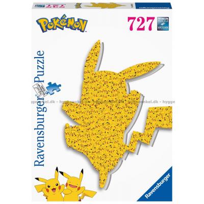 Pokemon: Pikachu - Formet motiv, 727 brikker