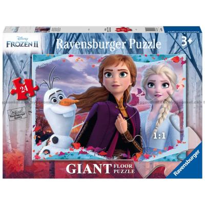 Disney: Frost 2 - Gulvpuslespil, 24 brikker