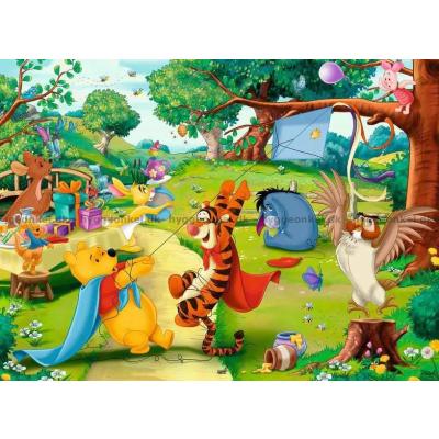 Billede af Disney: Peter Plys, 100 brikker