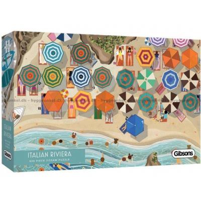 Den italienske riviera - Panorama, 636 brikker