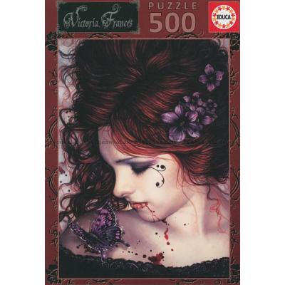 Francés: Sommerfugl, 500 brikker