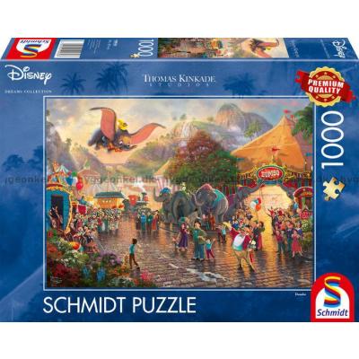 Disney: Kinkade - Dumbo, 1000 brikker