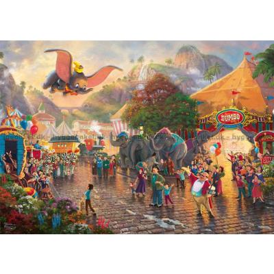 Billede af Disney: Kinkade - Dumbo, 1000 brikker