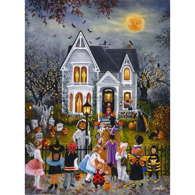 Billede af Halloween: En uhyggelig aften, 1000 brikker