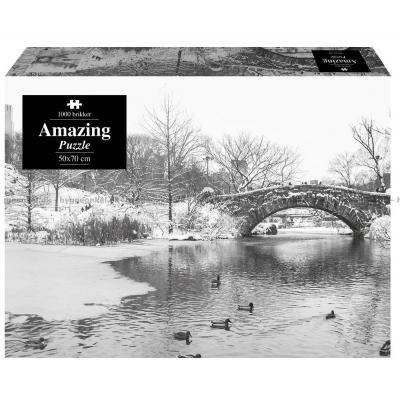 Amazing: Broen ved vintertide, 1000 brikker