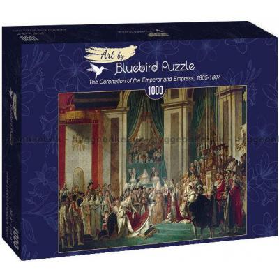 David: The Coronation of the Emperor and Empress, 1000 brikker