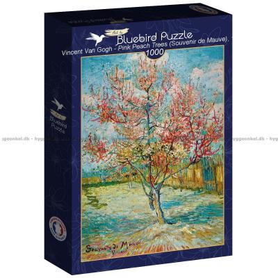 Van Gogh: Blomstrende ferskentræ, 1000 brikker
