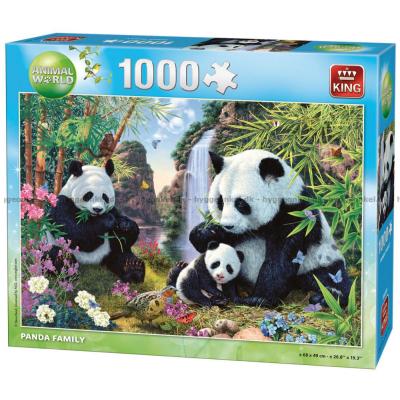 Read: Panda familien, 1000 brikker