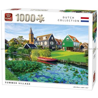 Holland: Landsby om sommeren, 1000 brikker
