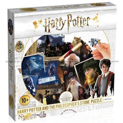 Harry Potter og De Vises Sten, Rundt puslespil, 500 brikker